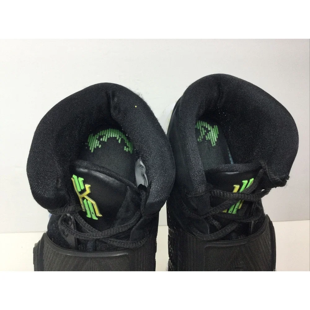 Nike Kyrie 6 Basketball Shoes Mens Sz 8.5 Sneakers Black‎ Hi Top BQ4630-004